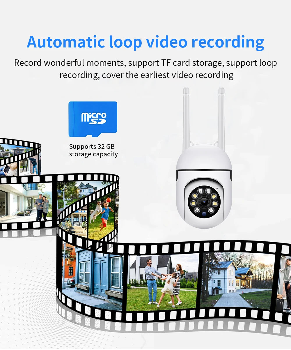 Wi-Fi Pet Camera with Two-Way Audio
