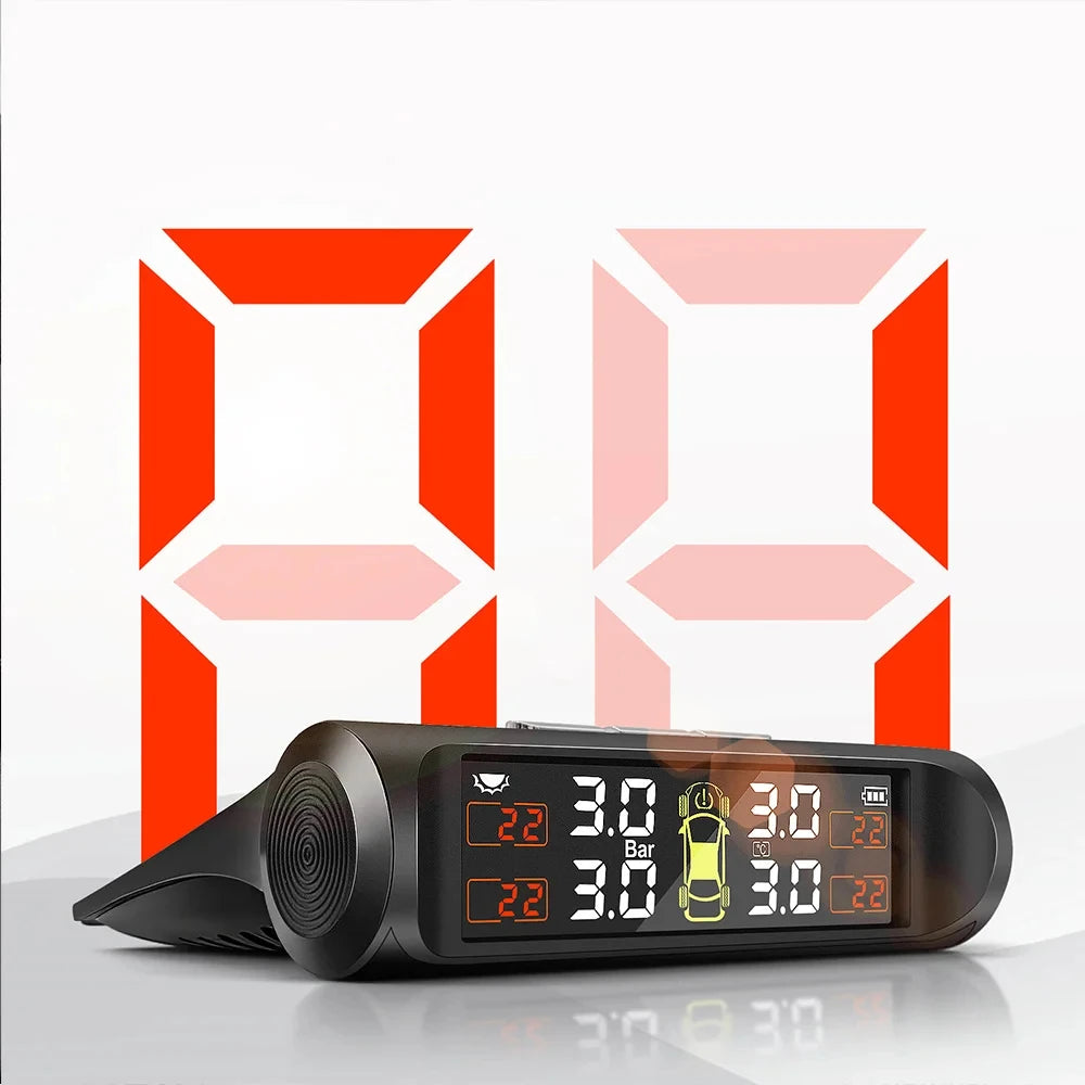 Solar Wireless Tire Pressure Monitoring System