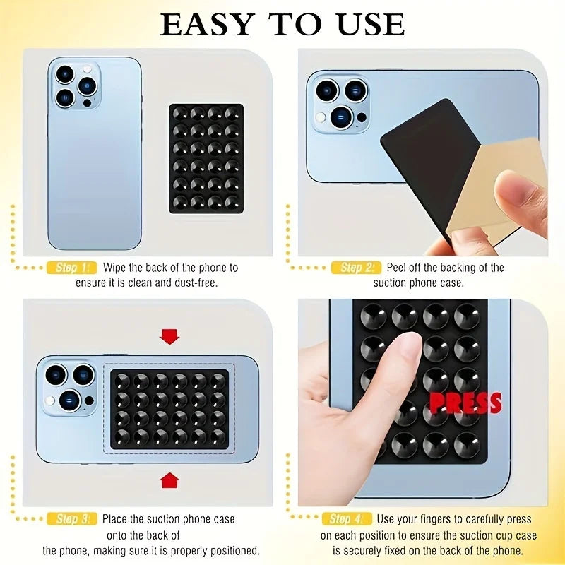 Silicone Suction Cup Phone Holder