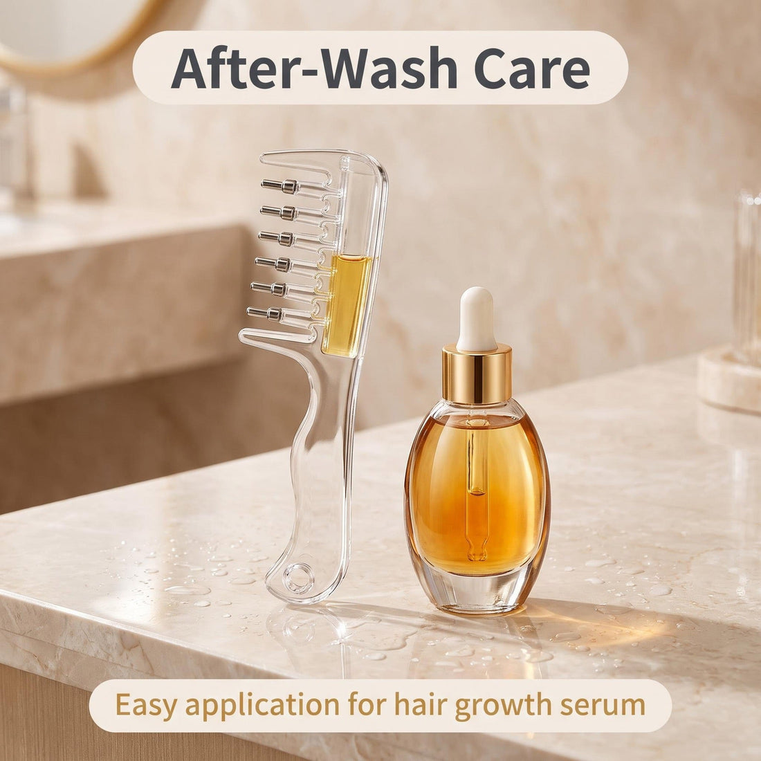 Hair Oil Applicator Comb