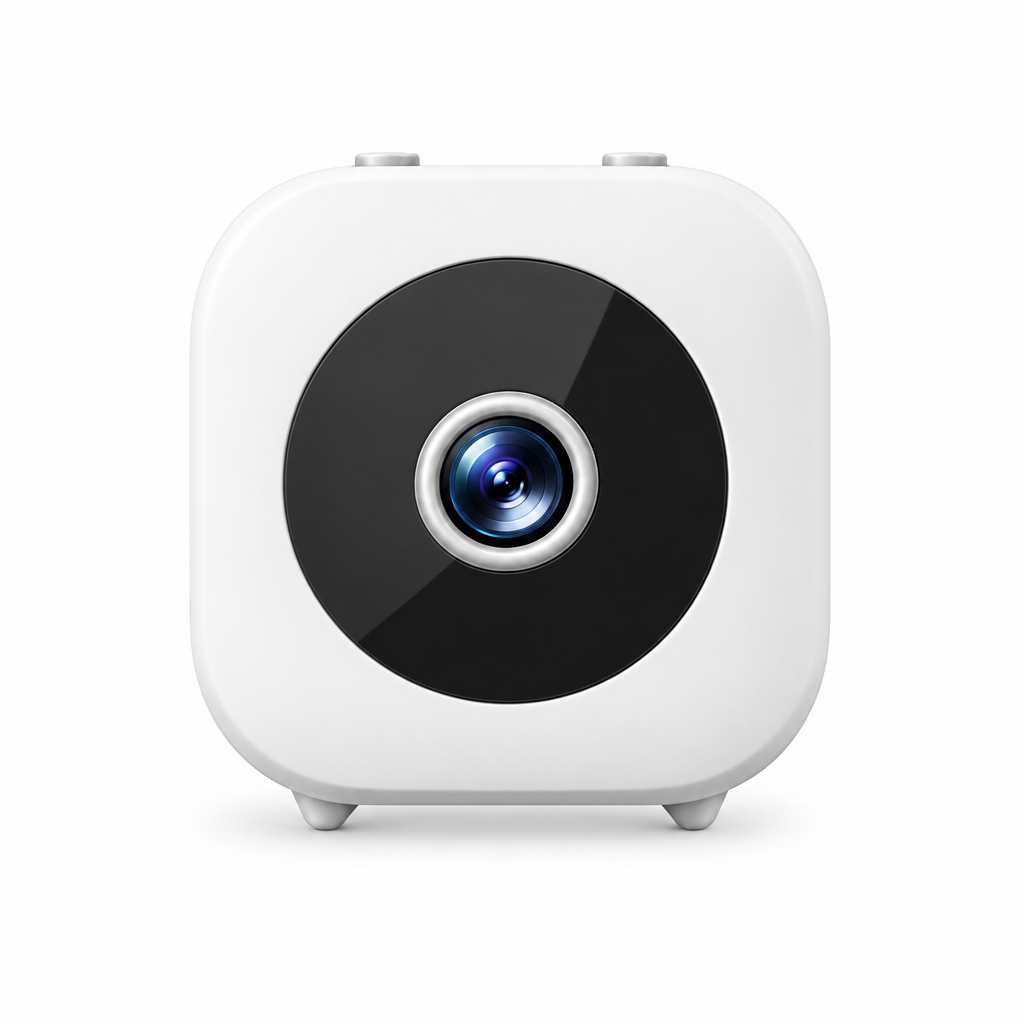 Mini 4K Wi-Fi Security Camera – White