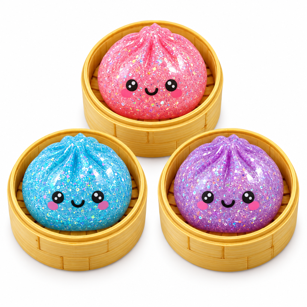 Dumpling Squishy – 3 pcs