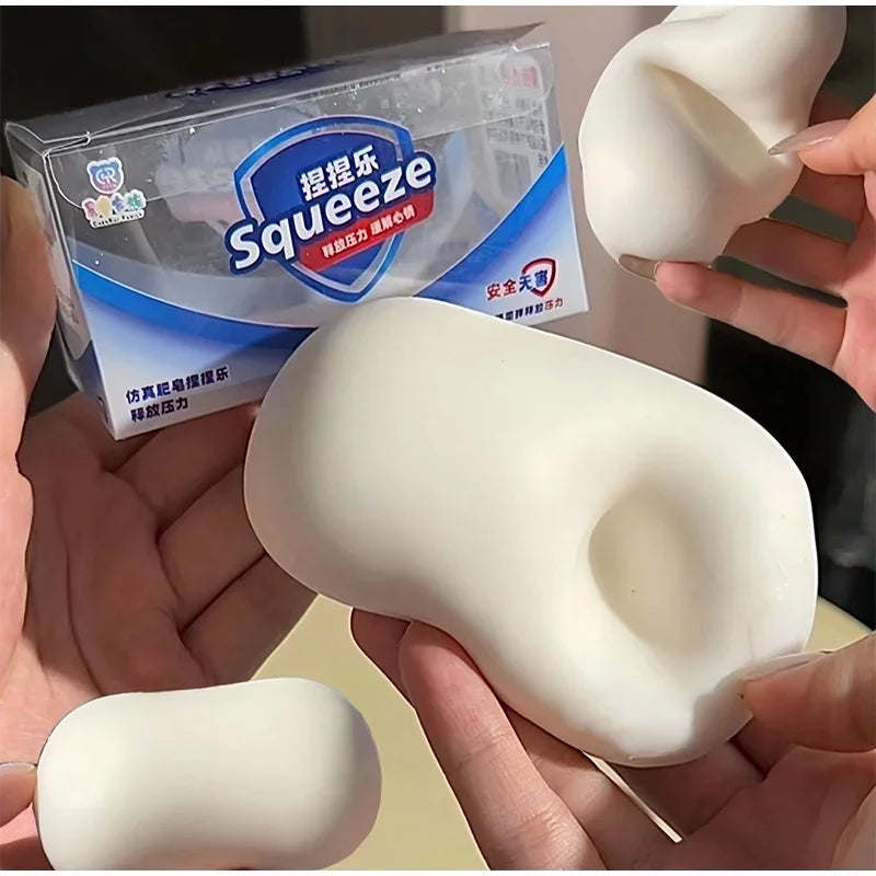 Squeeze it and hear the crunch