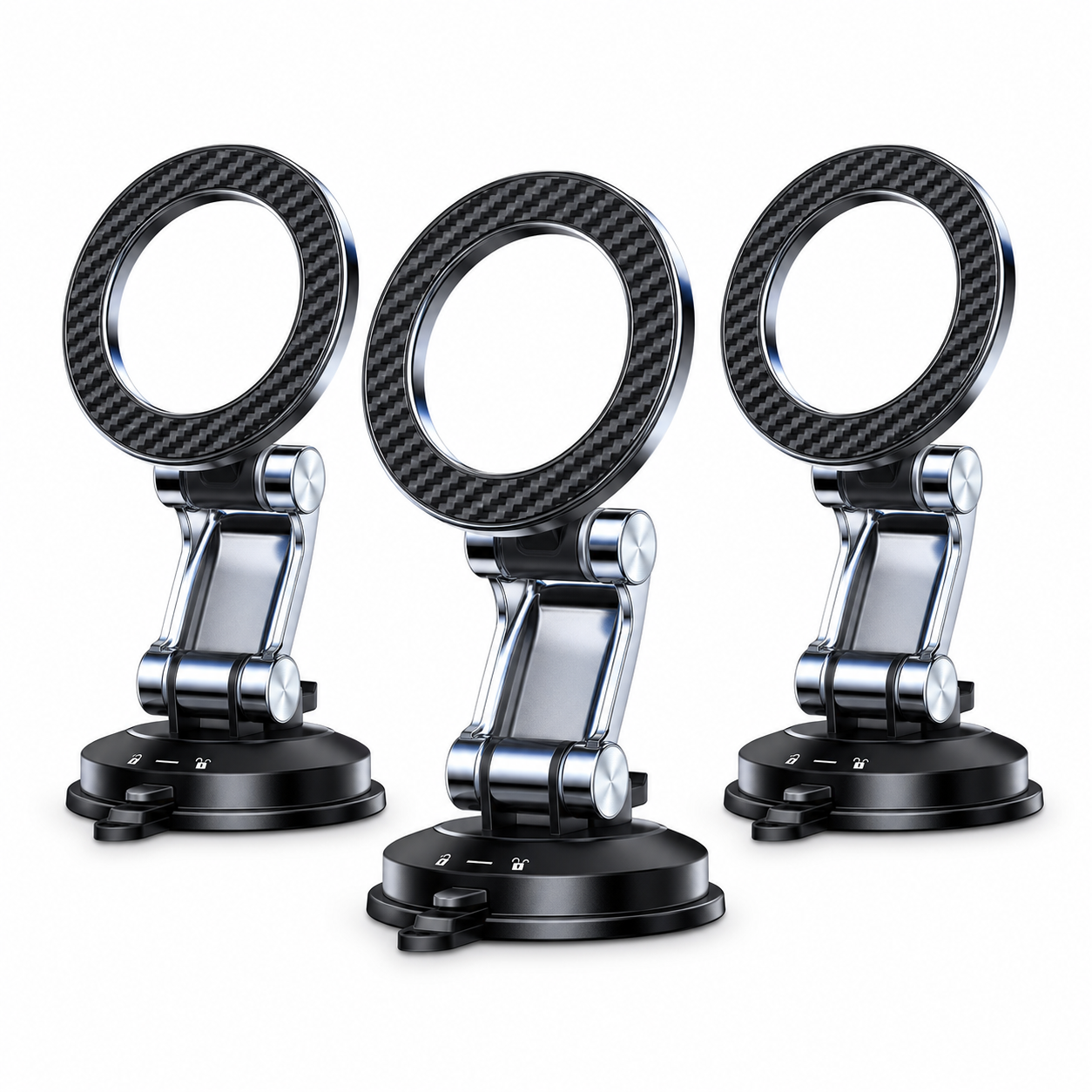 EliteGrip™ Ultra-Suction MagSafe Mount: The 78lb Death-Grip for Your Drive.
