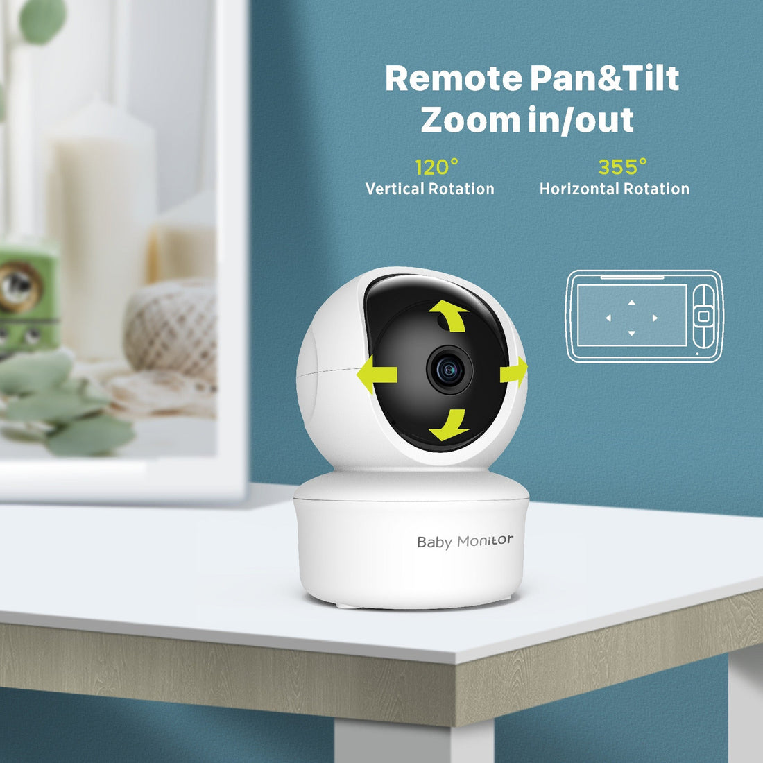 Video Baby Monitor No WiFi