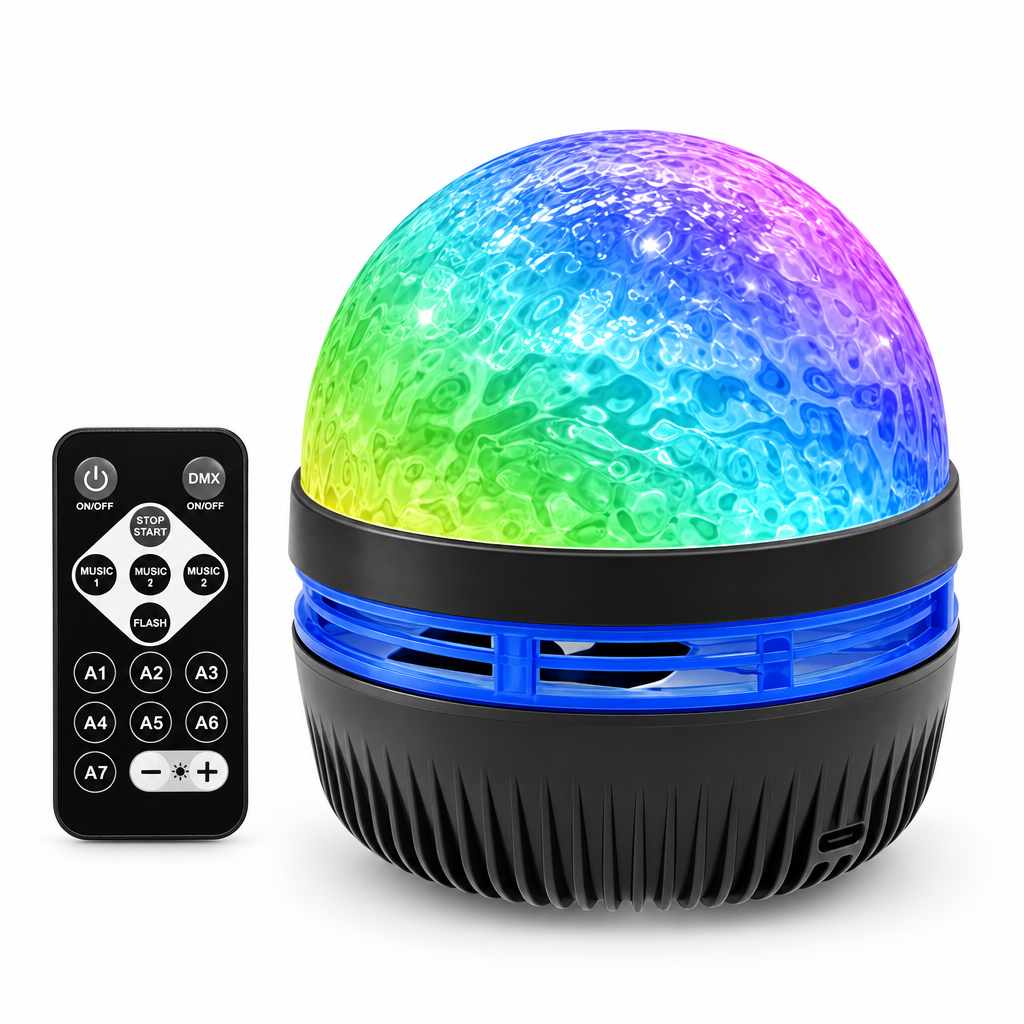 Galaxy Star Projector – Ocean Wave + Remote