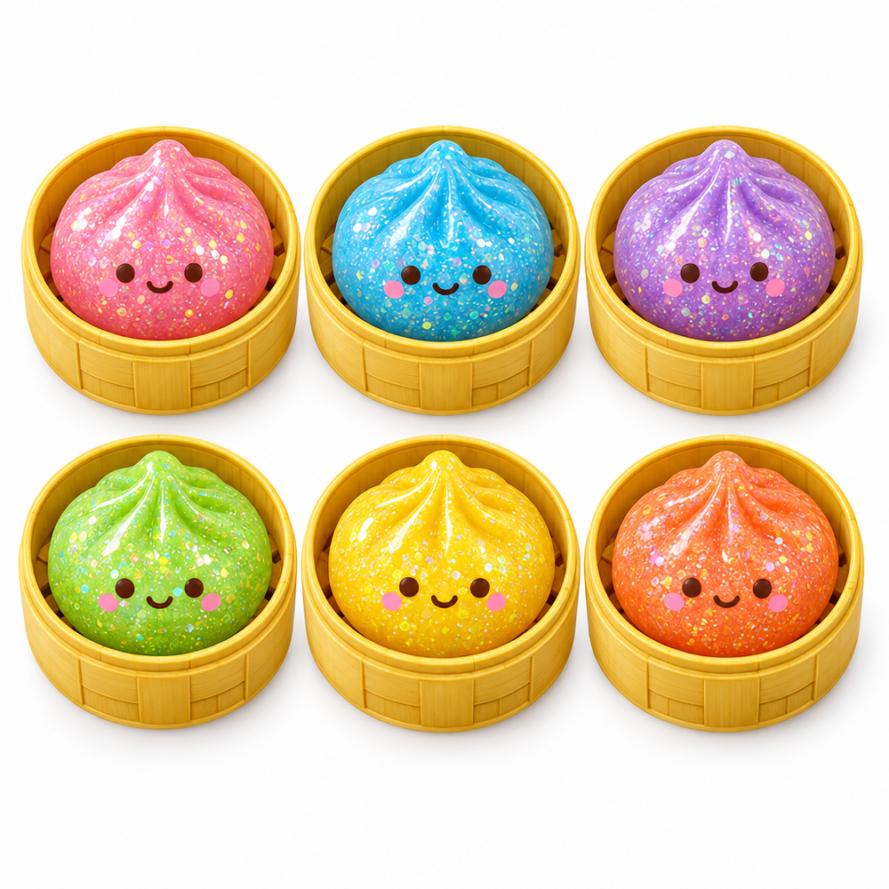Pink, blue, purple, gold, green, yellow or orange