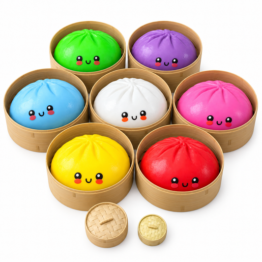 Giant Mystery Dumpling Squishy Set