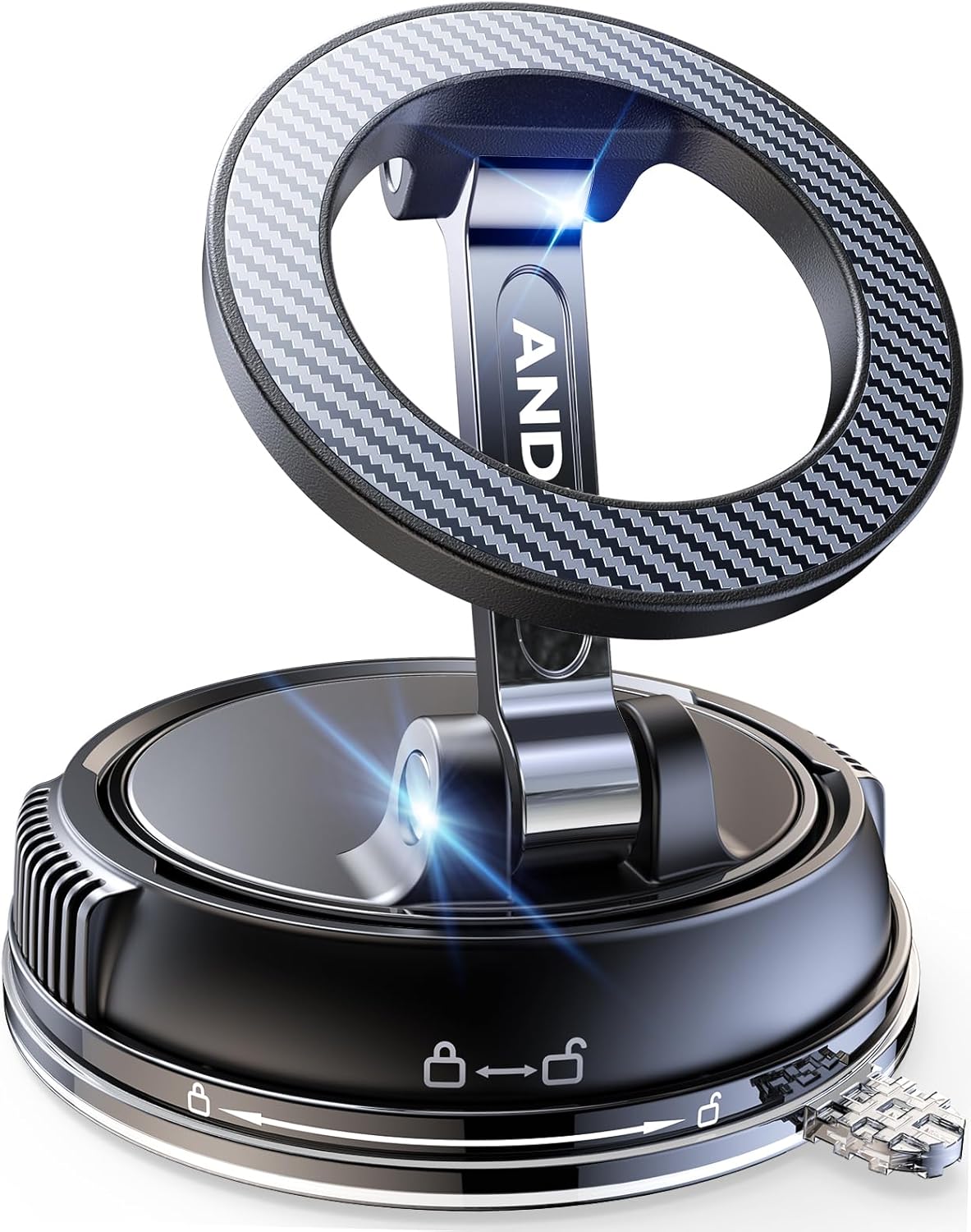 EliteGrip™ Ultra-Suction MagSafe Mount: The 78lb Death-Grip for Your Drive.